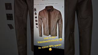 Herren Kustleder Jacke Amazon Angebote Herren Lederjacke Kunstleder günstig [upl. by Dorolice]