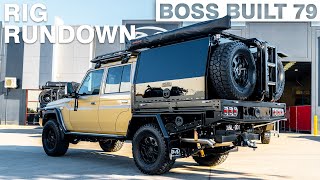 2020 Toyota Landcruiser 79 Series Full Build Rundown  Boss Aluminium  Boss Built [upl. by Jackqueline]