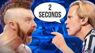 Top 20 Fastest WWE Royal Rumble Eliminations [upl. by Burg]