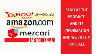 Sale products on Amazon Japan Mercari and Yahoo auctions service [upl. by Harcourt]