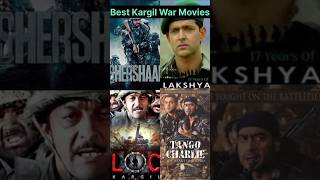 6 Best Kargil War Movies 🇮🇳 shortsytshorts shortsfeed kargilvijaydiwas kargil youtubeshorts [upl. by Naletak344]