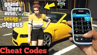 GTA 5 Cheat Codes For PC  All Cheat Codes for Gta 5  Part 1 [upl. by Emalee]