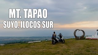 MOUNT TAPAO  SUYO ILOCOS SUR  BREATHTAKING VIEW [upl. by Ahtibbat]