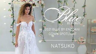 Wedding Gown Spotlight – Blue by Enzoani NATSUKO from the 2021 Bridal Collection [upl. by Idmann]