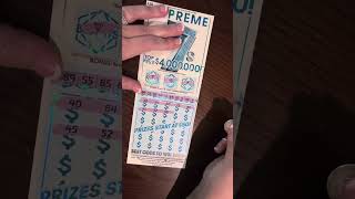 SUPREME 7’s Scratch Off Ticket NC Lottery [upl. by Nairde]