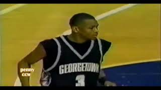 Allen Iverson 39pts Georgetown vs StJohns 9596 NCAA Reverse alleyoop jam [upl. by Meensat]