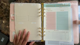 Plan With Me  A5 Ring Planner  May 12 May 19 2024 [upl. by Pence732]