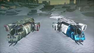 Cutter Icebreak paint amp Deck the Hull Luminalia 2953  Star Citizen [upl. by Fessuoy]