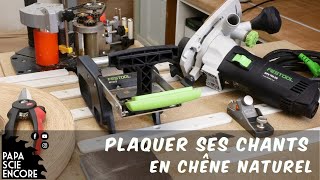 Plaquage de chant comme un chef  Edge banding at home like a boss coup de gueule en description [upl. by Tigirb]