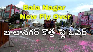 Bala Nagar fly over finished and ready for public use │ Hyderabad Development │ SRDP [upl. by Ettenim]