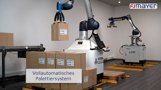 Der leistungsstarke Palettierer HYDRA20 cobot palletizer ist da [upl. by Furey]