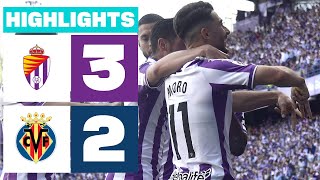 Resumen de Real Valladolid CF vs Villarreal B 32 [upl. by Mendive859]