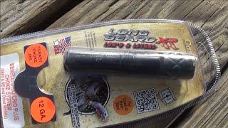 Carlsons Longbeard XR Choke and Longbeard Ammo at 40 yards [upl. by Favianus]