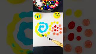 Hi💌colour mix🌈🤯⁉️ youtubeshorts shorts art satisfying asmr emoji colormixing viralvideo [upl. by Ojimmas]