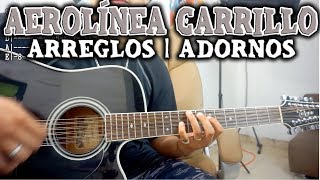 Tutorial  Aerolínea Carrillo  T3r Elemento ft Gerardo Ortiz  Arreglos  Adornos  TABS [upl. by Derfniw]