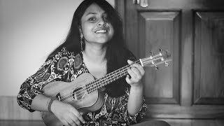 Tomar Ghore Bosot Kore Bengali Folk Song Ukulele Cover [upl. by Bina194]