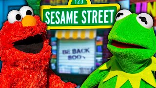 Kermit the Frog and Elmo Visit Sesame Street [upl. by Owena]