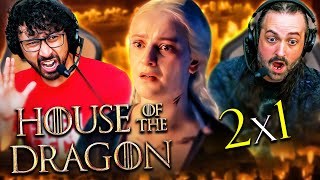 HOUSE OF THE DRAGON Season 2 Episode 1 REACTION 2x1 Breakdown amp Review  Game Of Thrones  HOTD [upl. by Map]