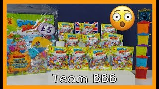 SUPERZINGS SERIES 3 BRAND NEW TOYS Blindbags and Starter Pack with guide map and Superzings Mask [upl. by Ervine]