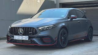 MercedesAMG A45s Review  20L engine Unreal Performance [upl. by Nnaid]