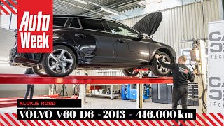 Volvo V60 D6  2013  416000 km  AutoWeek Klokje Rond [upl. by Jairia422]