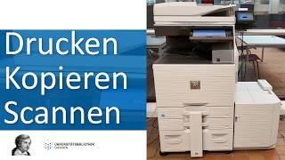 Drucken  Kopieren  Scannen 2019 [upl. by Callida]