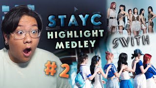 STAYC 스테이씨 METAMORPHIC Highlight Medley 2 REACTION [upl. by Aihsakal]