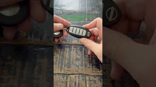 Nissan Key 🔑 fob battery 🔋 replacement 2022 nissanrogue pathfinder 2024 [upl. by Carilyn]