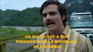 YO SOY PABLO EMILIO ESCOBAR GAVIRIA SERIE NARCOS PLATA O PLOMO [upl. by Xanthus54]