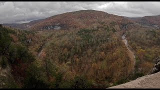 Hiking the Buffalo National River Goat Trail as the fog rises [upl. by Regine417]