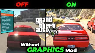 On this 1 setting in Menyoo Trainer to Enhance GTA 5 Graphics [upl. by Lerred]