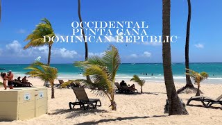 All Inclusive Resort  Punta Cana  Occidental  Beach  Food  Room [upl. by Eillom]