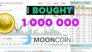 I Bought 1 000 000 Mooncoins [upl. by Najram]