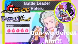 Pokémon gaole legend part 4 event mode Let’s fight battle leader reteru [upl. by Valente809]