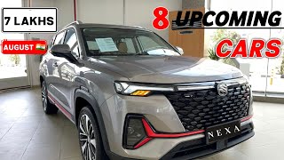 8 UPCOMING CARS LAUNCH IN AUGUST 2024 IN INDIA  8 NEW SUV 2024 [upl. by Merrie]