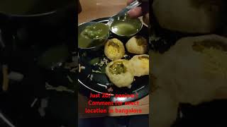 Best tasty panipuri in bangalore trending viralvideo viralshort shorts trendingshorts [upl. by Attlee]