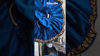 Laddu Gopal velvet kapde se dress kaise banaye laddugopaldress trending viral manoramakumari [upl. by Bohman]