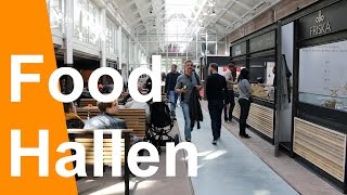 Amsterdam Food  Food Hall Foodhallen [upl. by Adan]