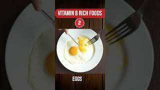 Benefits of Vitamin B Rich Foods B1 B2 B12 amp B6 Deficiency Foods Healthcrafters [upl. by Enylhsa]