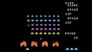 Space Invaders MSX port 17round session for 1 Player 👾👽🛸 [upl. by Arbmat]