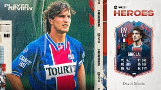 FIFA 22 FUT HEROES GINOLA REVIEW  89 HEROES GINOLA PLAYER REVIEW  FIFA 22 ULTIMATE TEAM [upl. by Cardon]