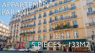 Appartement haussmanien de 5 pièces  Paris 6e  Ref  T108301DPE75 [upl. by Brendon]