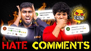 Reacting To Hate Comments Ft A2DChannel [upl. by Eilah]