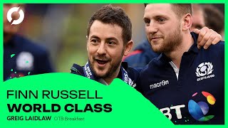 The quotWorldClassquot Finn Russell  By Greig Laidlaw Scottish Rugby Legend [upl. by Ehsom]