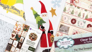 Unbox NEW Craft Supplies for the Holiday Season  Scrapbookcom [upl. by Cochard160]