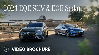 2024 EQE SUV amp EQE Sedan  Video Brochure [upl. by Ahsrat378]