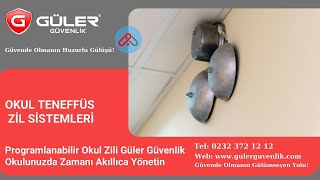 Programlanabilir Okul Zili Güler Güvenlik Okulunuzda Zamanı Akıllıca Yönetin [upl. by Salamanca]