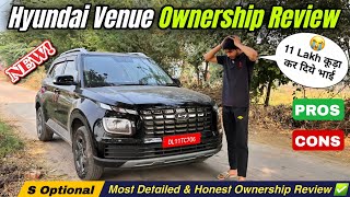 New Hyundai Venue 2024 Ownership Review  Venue Better than Nexon Brezza Sonet   Pros and Cons ✅ [upl. by Sedecrem]