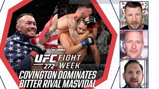 Fight Week UFC 272 Review Show With Michael Bisping  Covington Dominates Masvidal [upl. by Llezom869]