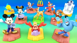 2021 McDONALDS WALT DISNEY WORLD 50TH ANNIVERSARY HAPPY MEAL TOYS 110 COLLECTION UNBOXING REVIEW [upl. by Irac]